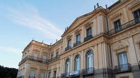 Detalle de la fachada del Museo Nacional (Archivo del Museo Nacional, Rio de Janeiro)