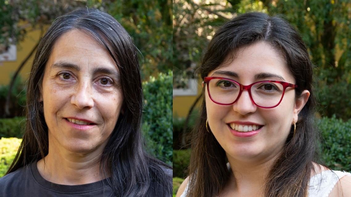 Anita Anselmo (UPAV) y Rosalía Astorga (UCC)