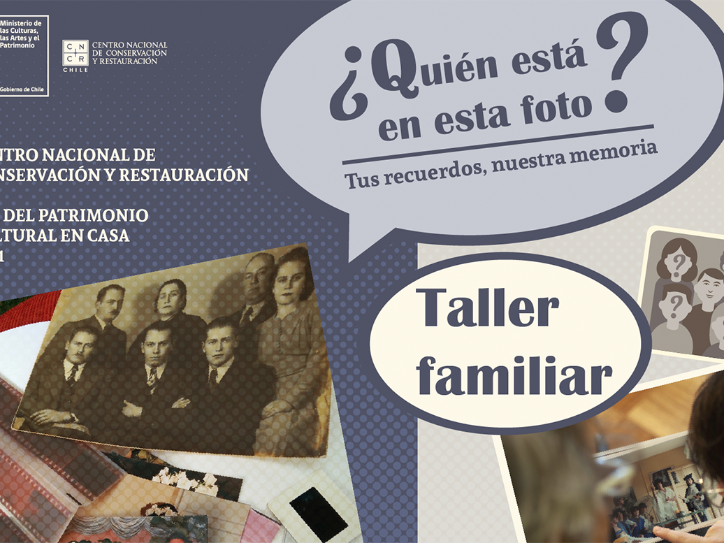 ¿Quién está en la foto? Taller familiar