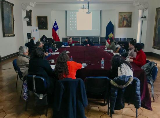 Reunión de la Mesa de Trabajo de Monumentos Públicos.(Archivo CNCR, 2019)