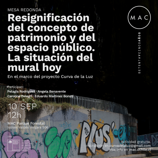 Afiche proyecto "Curva de la luz" (Archivo Curva de la luz" 2022).